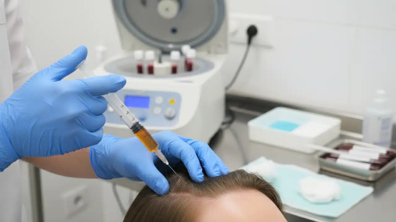 PRF Skin and Hair Treatment in Multan treatment at Le Pearl Aesthetic Clinic